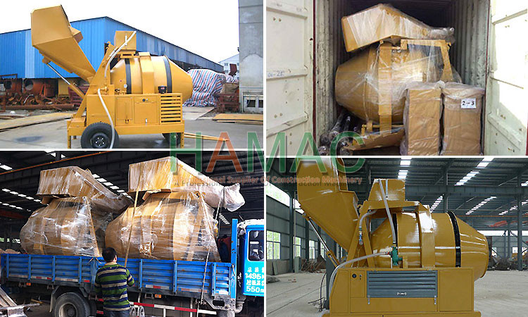 JZR Diesel Driven Concrete Mixer