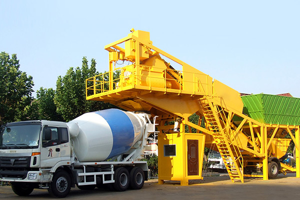 Mobile Concrete Batching Plant