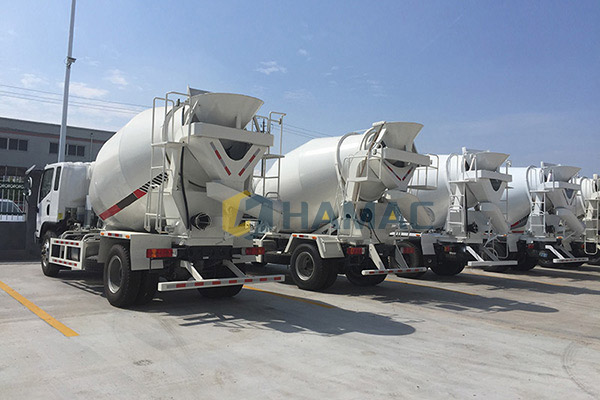 4cbm Concrete Mixing Truck