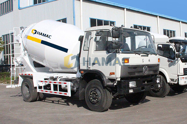 4cbm Concrete Mixing Truck