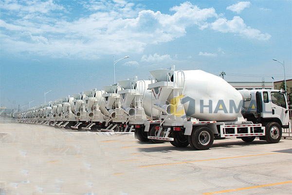 4cbm Concrete Mixing Truck